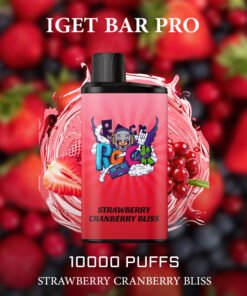 IGET BAR PRO STRAWBERRY CRANBERRY BLISS – 10000 PUFFS