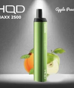 HQD MAXX APPLE PEACH – 2500 PUFFS