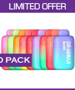 ZOOVOO DRAGBAR – 6000 PUFFS – 10 PACK