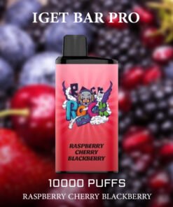 IGET BAR PRO RASPBERRY CHERRY BLACKBERRY – 10000 PUFFS