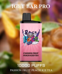 IGET BAR PRO PASSION FRUIT PEACH ICE TEA  – 10000 PUFFS