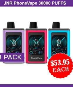 JNR PhoneVape – 3 PACK – 30000 PUFFS