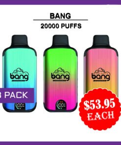 BANG – 3 PACK – 20000 PUFFS
