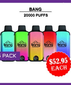 BANG – 5 PACK – 20000 PUFFS