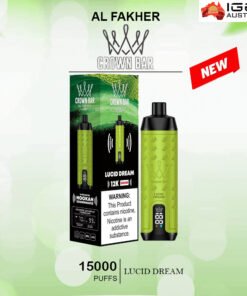 ALFAKHER CROWN BAR – LUCID DREAMS – 15000 PUFFS