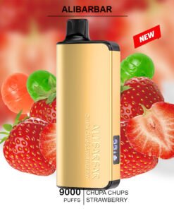 ALIBARBAR INGOT – CHUPA CHUPS STRAWBERRY – 9000 PUFFS