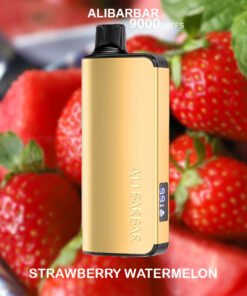 ALIBARBAR INGOT – STRAWBERRY WATERMELON – 9000 PUFFS