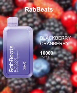 RABBEATS BAR BLACKBERRY CRANBERRY – 10000 PUFFS