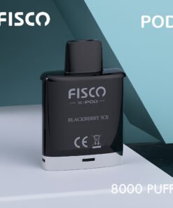 FISCO XPOD BLACKBERRY ICE – 8000 PUFFS (POD ONLY)
