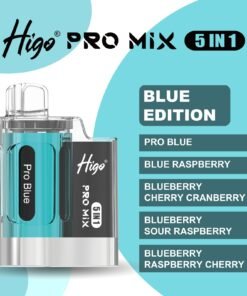 Higo PRO MIX 5 IN 1 – BLUE EDITION – 6000 PUFFS