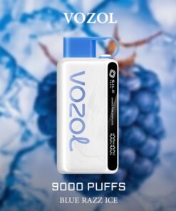 VOZOL BLUE RAZZ ICE – 9000 PUFFS