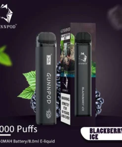 GUNNPOD BLACKBERRY ICE – 2000 PUFFS