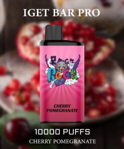 IGET BAR PRO CHERRY POMEGRANATE – 10000 PUFFS