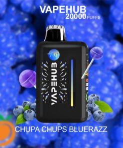 VAPEHUB CHUPA CHUPS BLUERAZZ – 20000 PUFFS