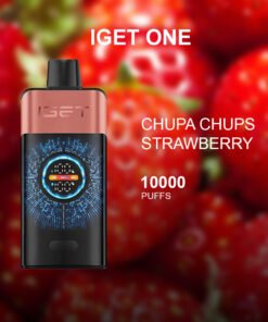IGET ONE CHUPA CHUPS STRAWBERRY – 12000 PUFFS