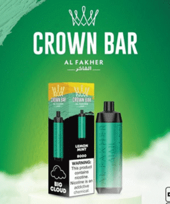 ALFAKHER CROWN BAR LEMON MINT – 8000 PUFFS