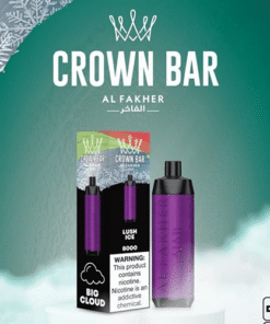 ALFAKHER CROWN BAR LUSH ICE – 8000 PUFFS