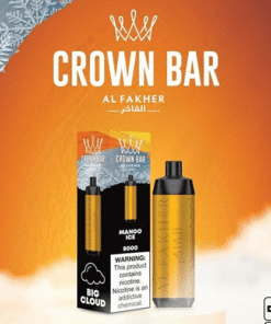 ALFAKHER CROWN BAR MANGO FREEZE – 8000 PUFFS