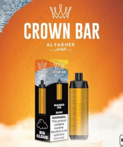 ALFAKHER CROWN BAR- MANGO ICE- 8000 PUFFS