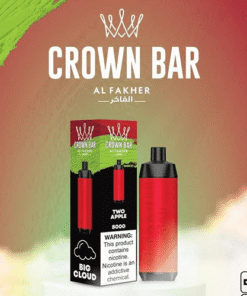 ALFAKHER CROWN BAR TWO APPLE – 8000 PUFFS