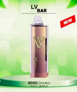 LV BAR DOUBLE APPLE – 9000 PUFFS