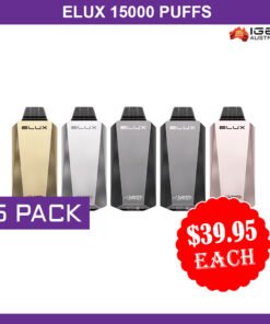 ELUX 15000 PUFFS – 5 PACK