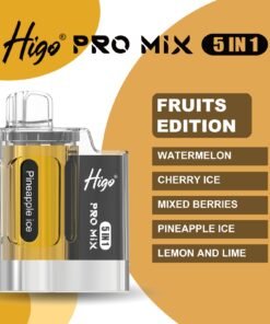 Higo PRO MIX 5 IN 1 – FRUIT EDITION – 6000 PUFFS