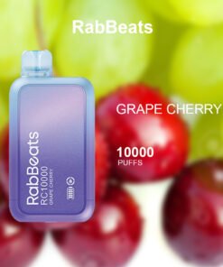 RABBEATS BAR GRAPE CHERRY – 10000 PUFF