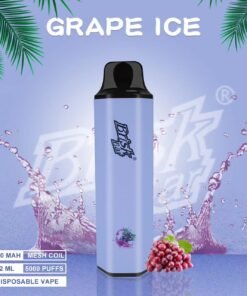 BRISK BAR GRAPE ICE – 5000 PUFFS
