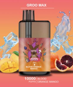 GROO MAX – BLOOD ORANGE MANGO – 10000 PUFFS
