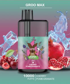 GROO MAX -CHERRY POMEGRANATE- 10000 PUFFS