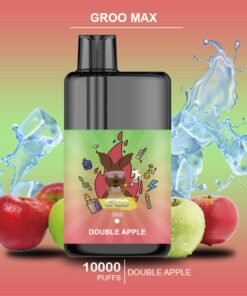 GROO MAX – DOUBLE APPLE – 10000 PUFFS
