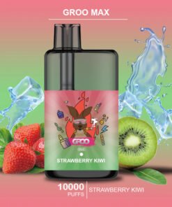 GROO MAX – STRAWBERRY KIWI – 10000 PUFFS