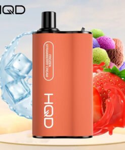HQD BOX FROZEN STRAWBERRY CREAM – 4000 PUFFS