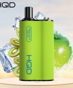 HQD BOX GREEN APPLE KIWI ICE – 4000 PUFFS