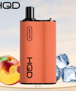 HQD BOX PEACH ICE – 4000 PUFFS