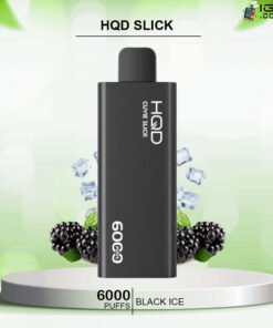 HQD SLICK BLACK ICE – 6000 PUFFS