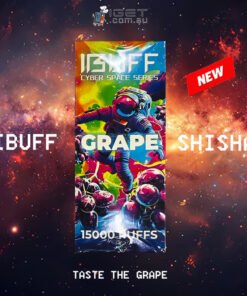 IBUFF SHISHA – GRAPE – 15000 PUFFS