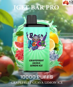 IGET BAR PRO – GRAPEFRUIT GUAVA LEMON ICE – 10000 PUFFS