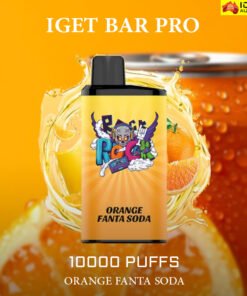 IGET BAR PRO – ORANGE FANTA SODA – 10000 PUFFS