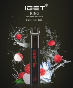 IGET KING LYCHEE ICE – 2600 PUFFS