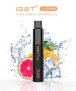 IGET LEGEND PINK LEMON ORANGE ICE – 4000 PUFFS