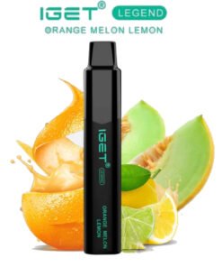 IGET LEGEND ORANGE MELON LEMON   – 4000 PUFFS