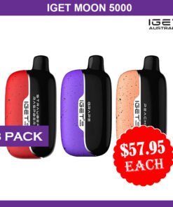 IGET MOON 5000 PUFFS – 3 PACK