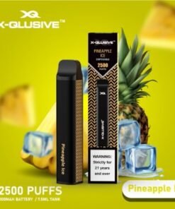 X-QLUSIVE PINEAPPLE ICE – 2500 PUFFS