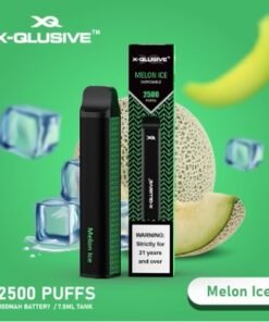 X-QLUSIVE MELON ICE – 2500 PUFFS