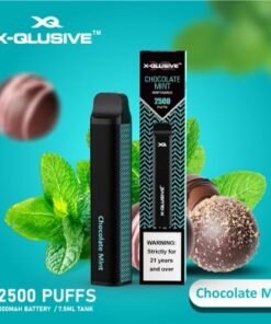 X-QLUSIVE CHOCOLATE MINT – 2500 PUFFS