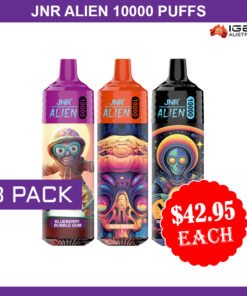 JNR ALIEN 10000 PUFFS – 3 PACK