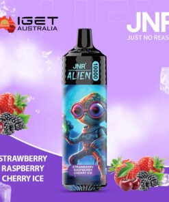 JNR ALIEN STRAWBERRY RASPBERRY CHERRY ICE – 10000 PUFFS
