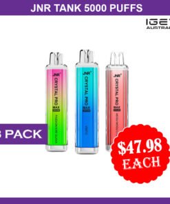 JNR CRYSTAL PRO MAX – 5000 PUFFS – 3 PACK
